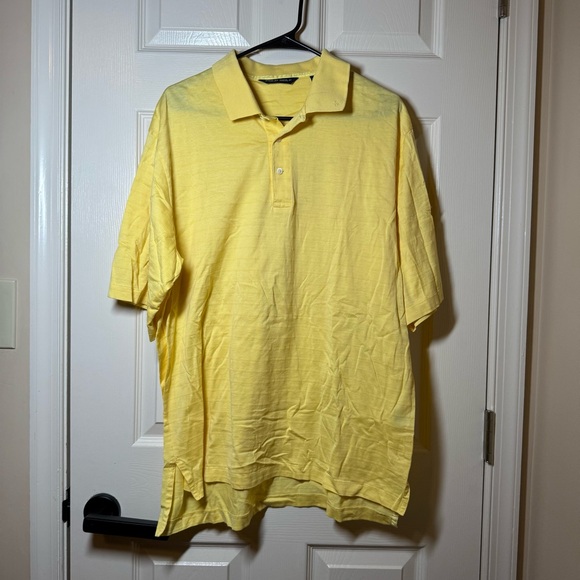 Polo Golf Other - Polo Golf Vibrant Yellow Men's Polo Pima Cotton Shirt Size XL